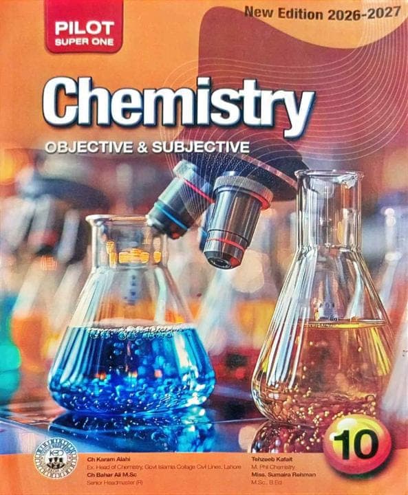 Pilot Key to Chemistry 10 — front cover