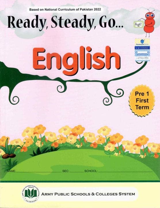 Ready Steady Go English Pre 1 Prep Term 1 — front cover