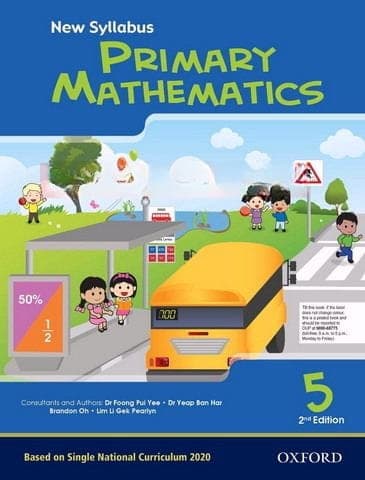 Oxford New Syllabus Primary Math 5 2E — front cover