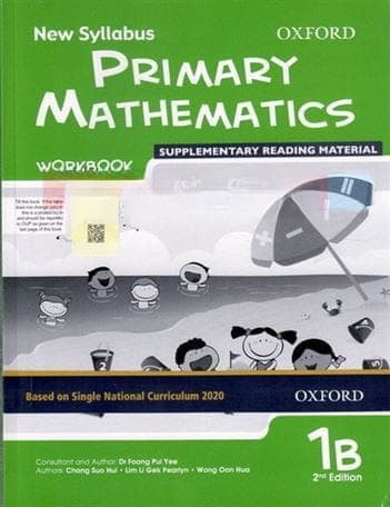 Oxford New Syllabus Primary Math Work Book 1B New — front cover