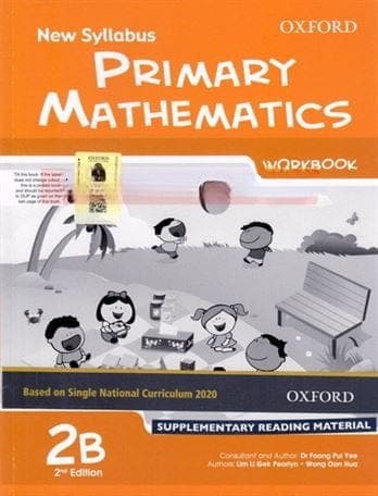 Oxford New Syllabus Primary Math Work Book 2B New — front cover
