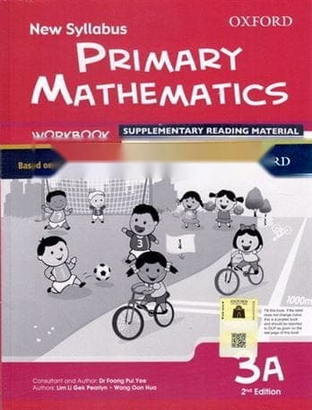 Oxford New Syllabus Primary Math Work Book 3A New — front cover