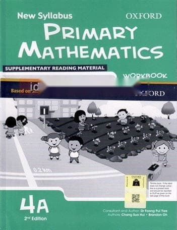 Oxford New Syllabus Primary Math Work Book 4A New — front cover