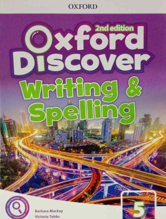 Oxford Discover Writing & Spelling Book 5 — front cover