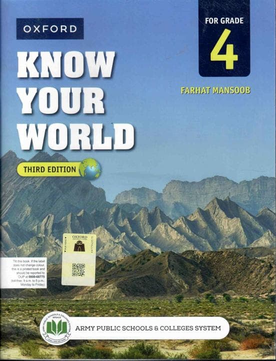 Oxford Know Your World Book 4 — front cover