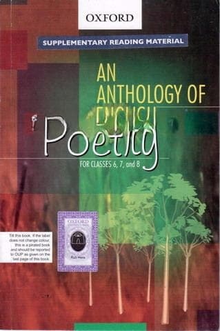 Oxford Anthology of Eng Poetry — front cover