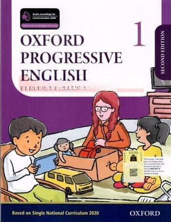 Oxford Progressive English Book 1 — front cover