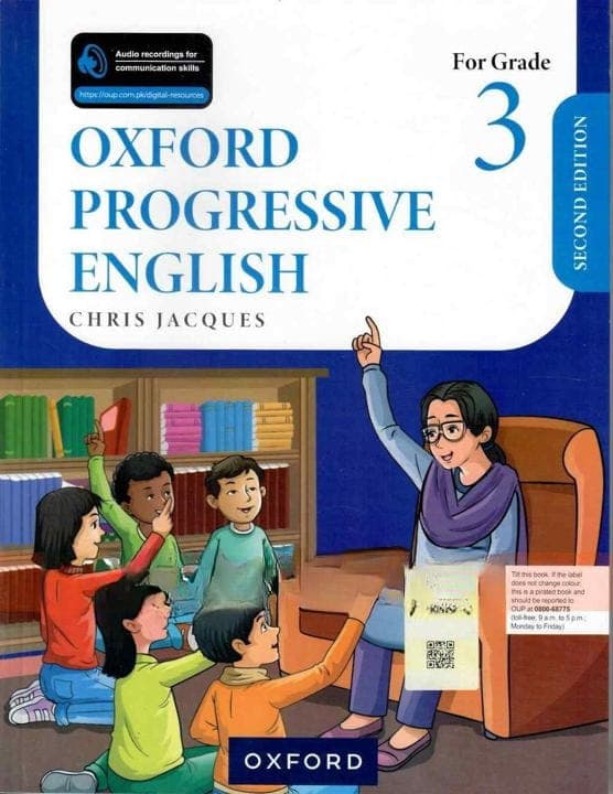 Oxford Progressive English Book 3 — front cover