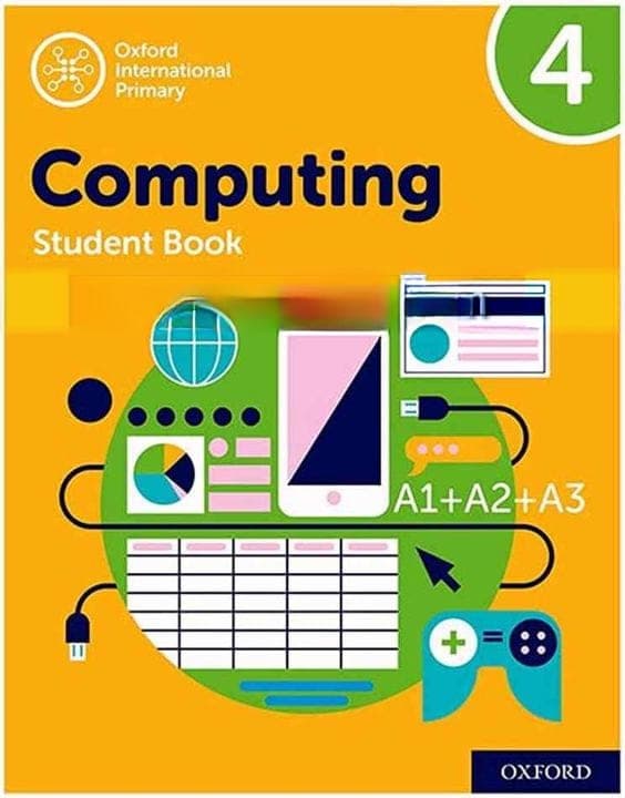 Oxford International Primary Computing Book 4 — front cover