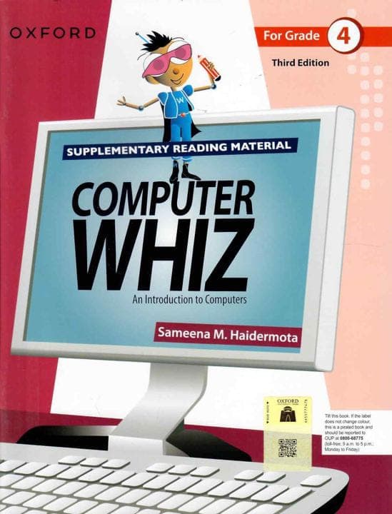 Oxford Computer Whiz Book 4 — front cover