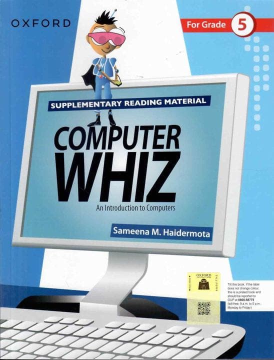 Oxford Computer Whiz Book 5 — front cover