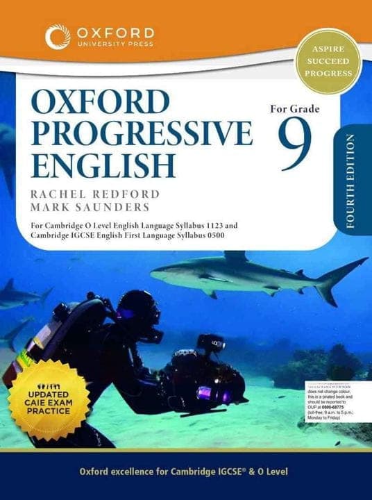 Oxford Progressive English Book 9 — front cover