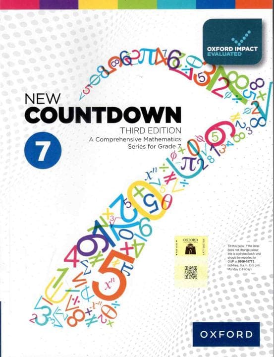 Oxford New Countdown Book 7 3E — front cover