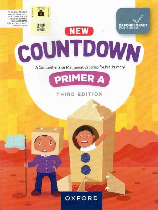 Oxford New Countdown Primer a 3E — front cover