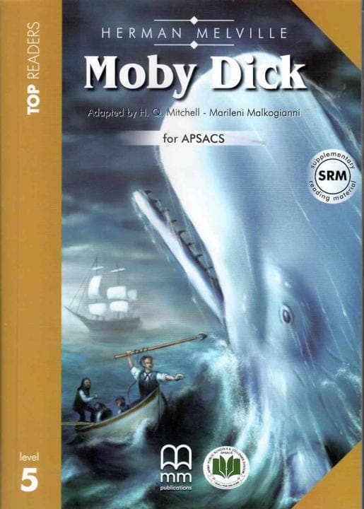 MM Reader Moby Dick Book 5 — front cover