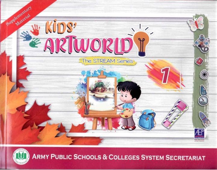 Kids Art World 1 — front cover