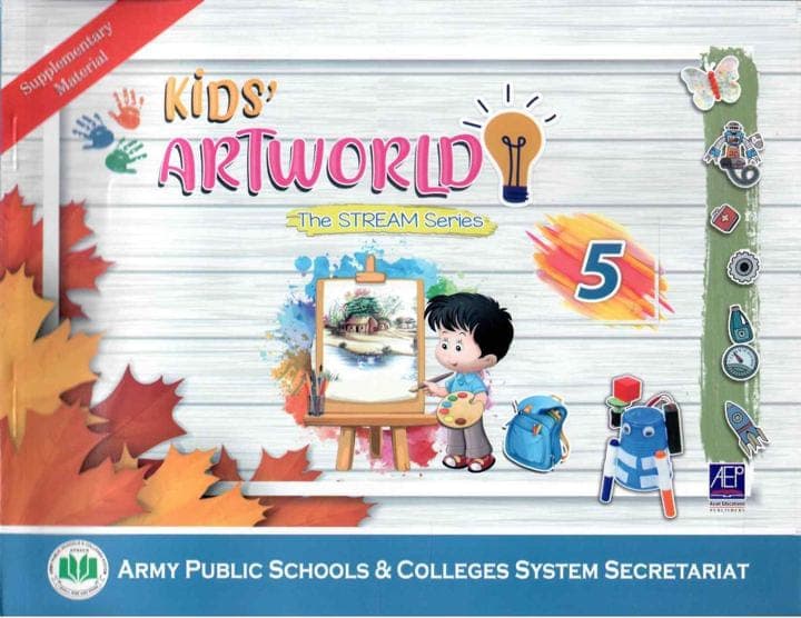 Kids Art World 5 — front cover