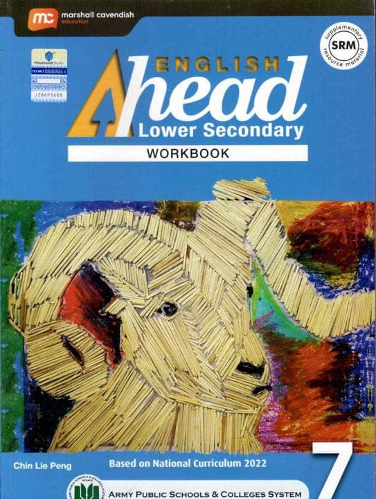 Aps English Ahead Lower Secondary Work Book 7 — front cover