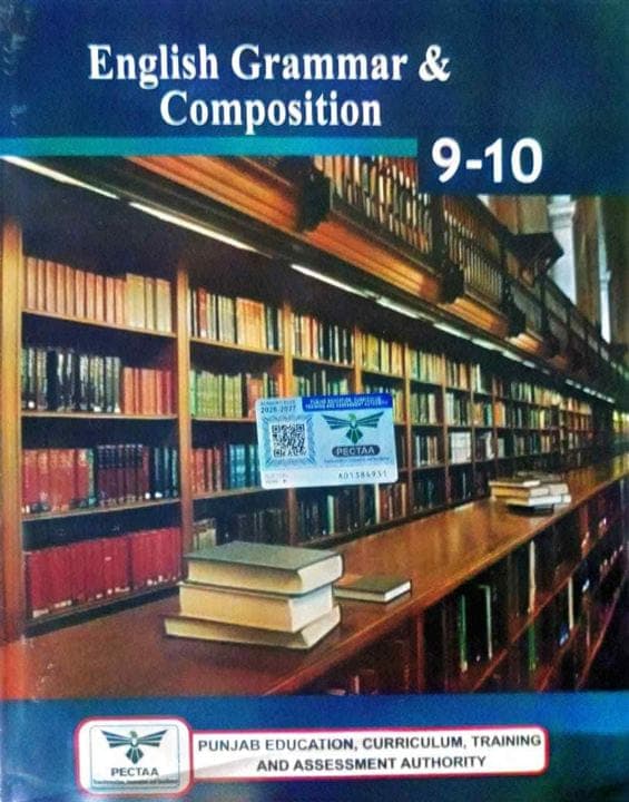 PTB English Grammar & Composition 9 N 10 — front cover