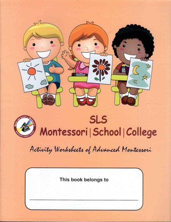 SLS Activity Book Advanced Montessori — front cover