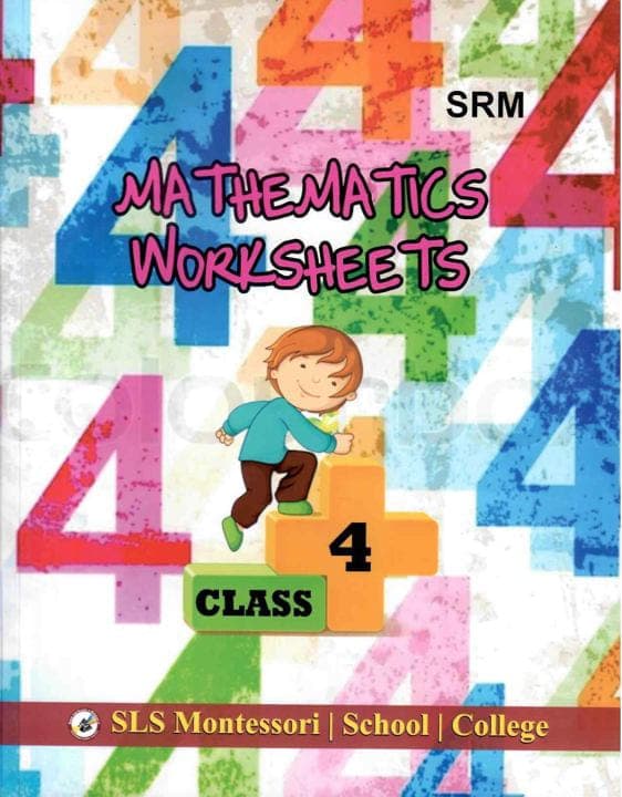 SLS Math Work Book 4 — front cover