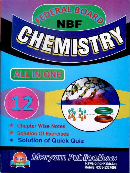 Maryam Key to Chemistry 12 — front cover