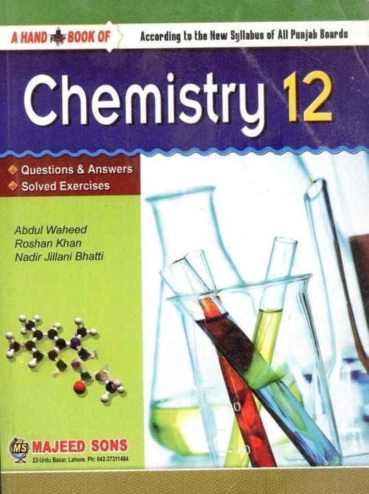 Majeed Key to Chemistry 12 — front cover