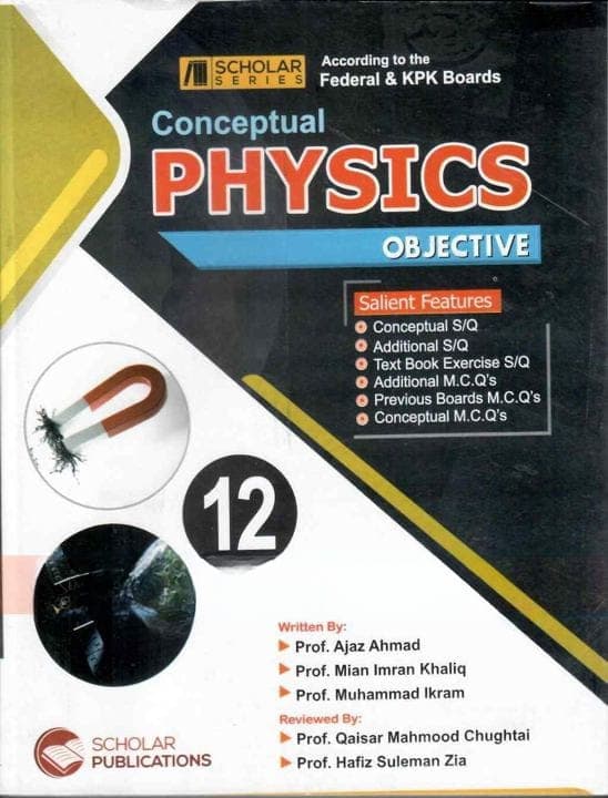Scholar Series Conceptual Physics Obj 12 FB — front cover