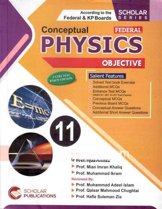 Scholar Series Conceptual Physics Obj 11 — front cover