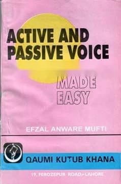 Active and Passive Voice Made Easy — front cover