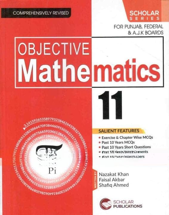Scholar Series Math Obj 11 — front cover