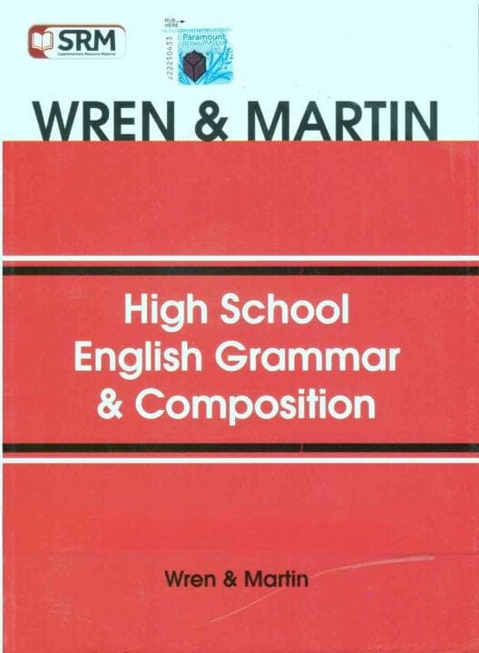 High School English Grammar Compostion — front cover