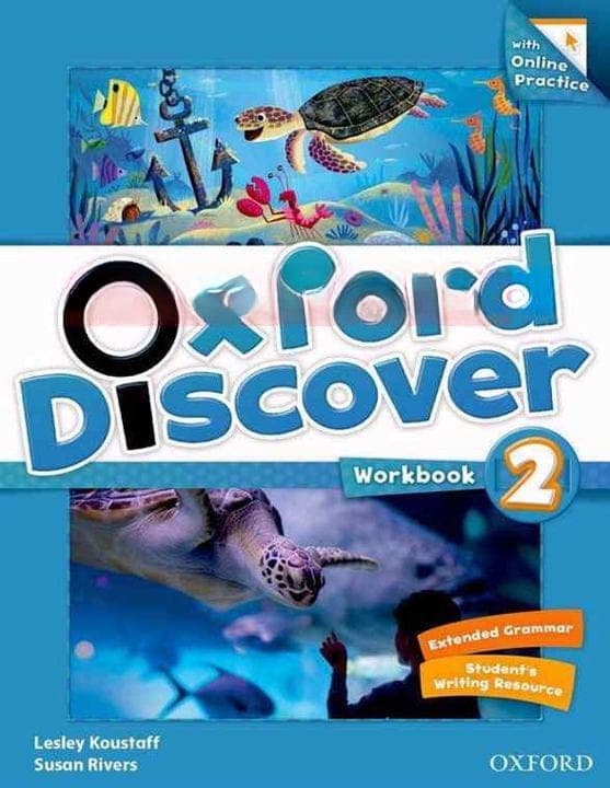 Oxford Discover Work Book 2 with Online Practice PK — front cover