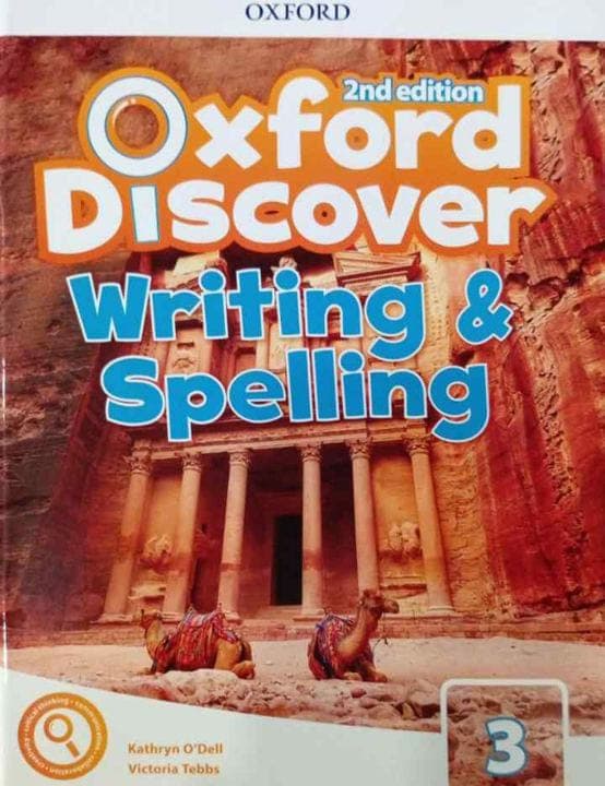 Oxford Discover Writing & Spelling Book 3 — front cover