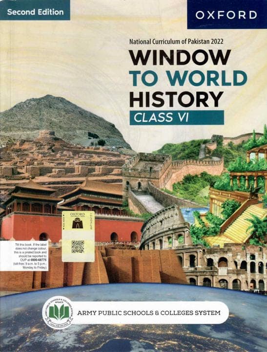 Oxford Window to World History Book 6 — front cover