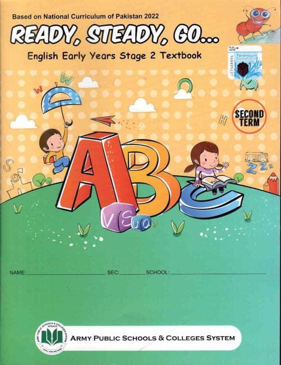 Ready Steady Go English KG Early Year 2 Term 2 — front cover