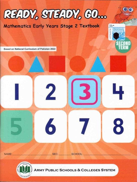 Ready Steady Go Mathmetics KG Early Year 2 Term 2 — front cover