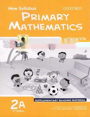 Oxford New Syllabus Primary Math Work Book 2A — front cover