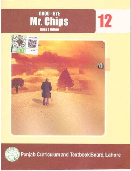 PTB Good Bye MR Chips Class 12 — front cover