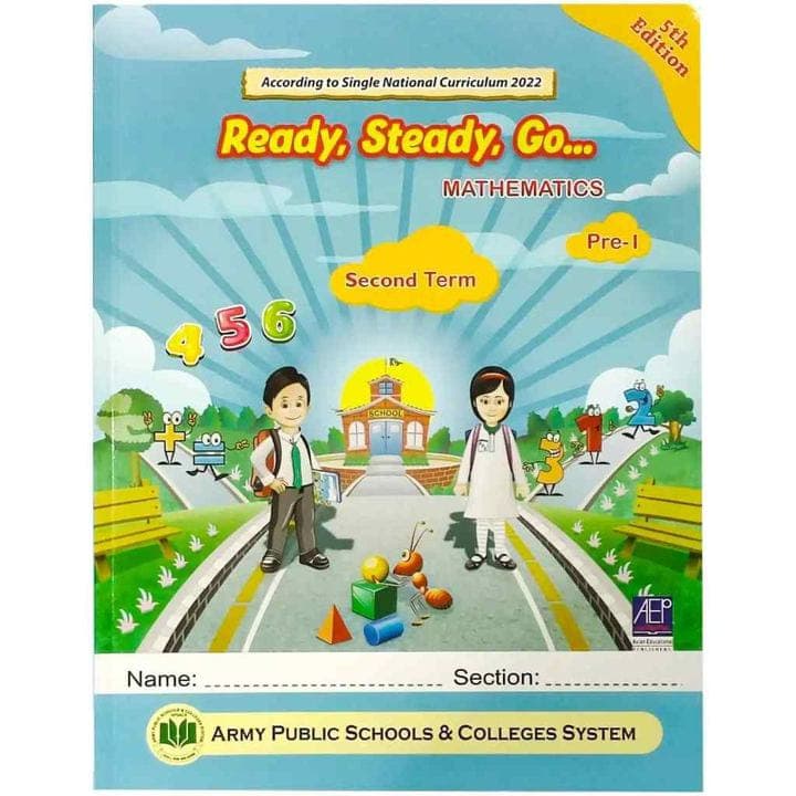 Ready Steady Go Mathematics Pre 1 Prep Term 2 — front cover