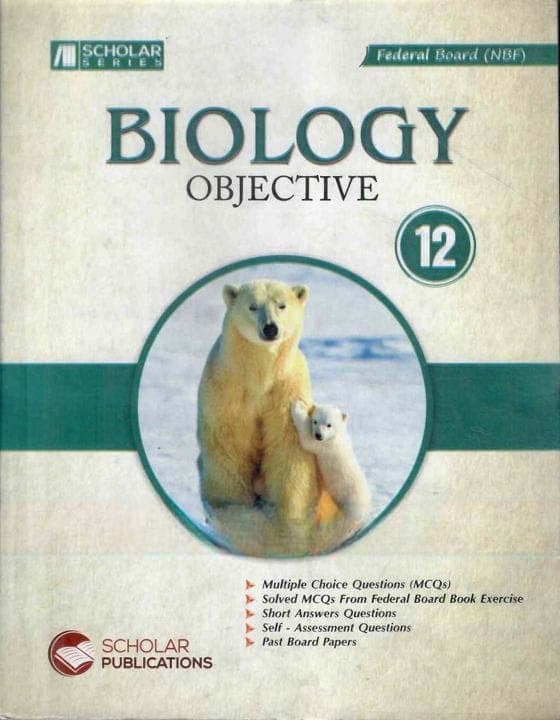 Scholar Series Biology Obj 12 — front cover