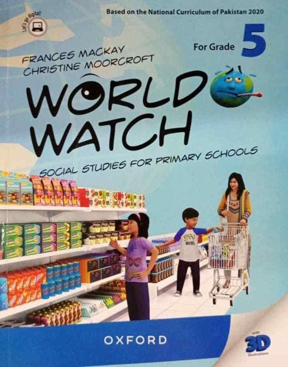 Oxford World Watch Social Studies for Primary 5 — front cover