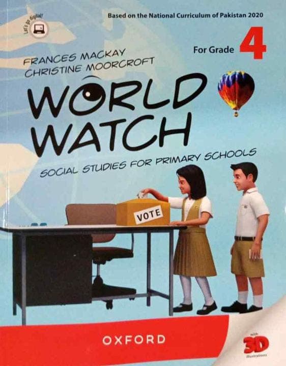Oxford World Watch Social Studies for Primary 4 — front cover