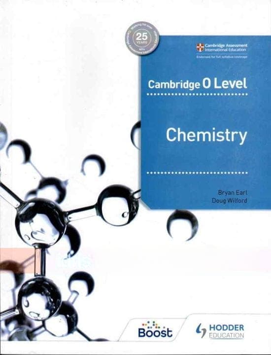 Cambridge O Level Chemistry — front cover