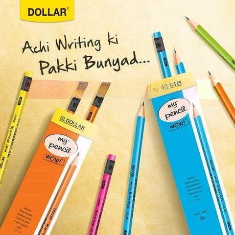 Dollar My Pencil Wow 12 PCS Pack
