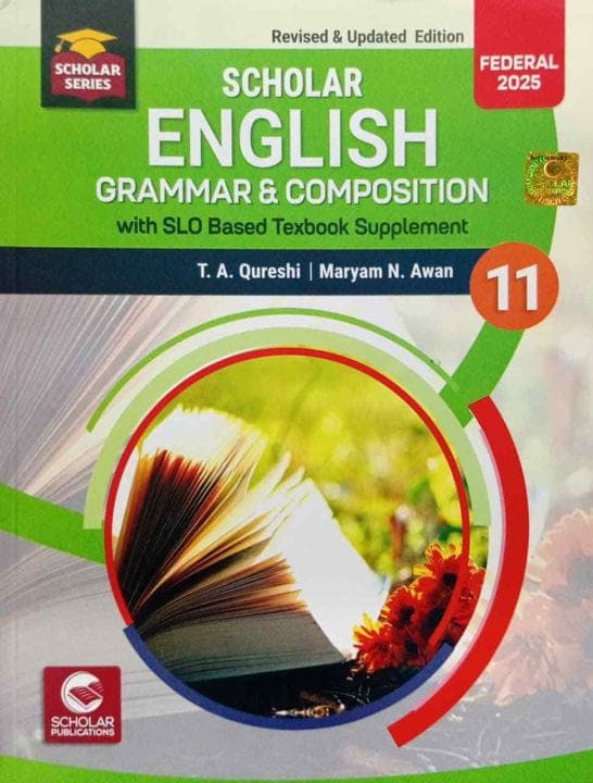Scholar Series Eng Grammar & Composition 11 FB — front cover