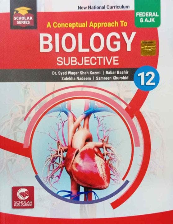 Scholar Series Biology Sub 12 FB — front cover
