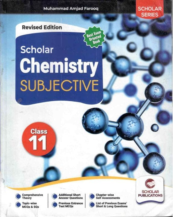 Scholar Series Chemistry Sub 11 PB & Ajk — front cover