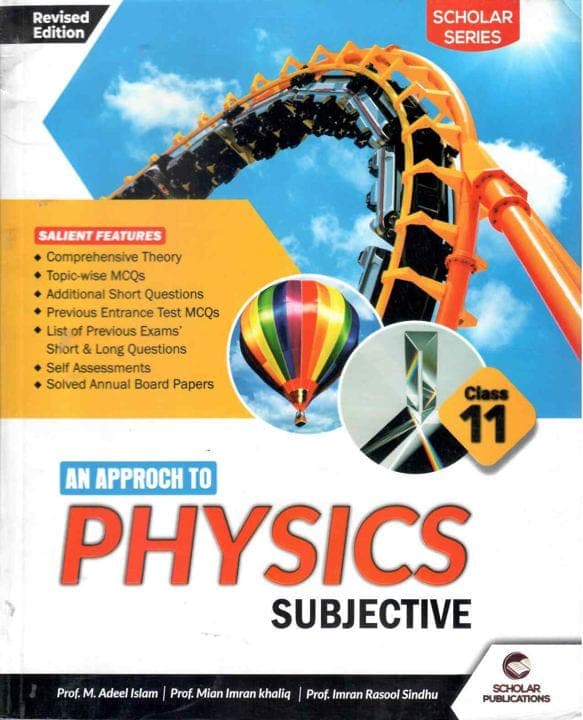 Scholar Series an Approch to Physics Sub 11 PB — front cover