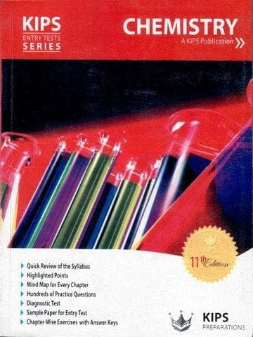 Kips Entry Tests Series Chemistry 11E — front cover